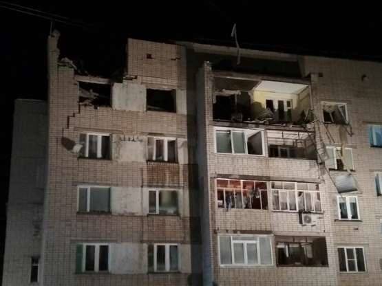 Разрушенная взрывом газа пятиэтажка в Вологде